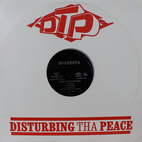 Shareefa : Point Of No Return (2xLP, Album, Promo)