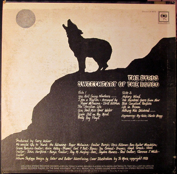 The Byrds : Sweetheart Of The Rodeo (LP, Album, Pit)