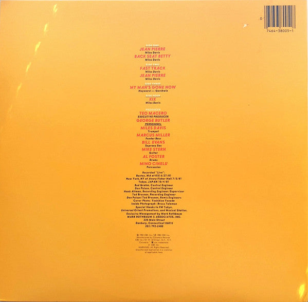 Miles Davis : We Want Miles (2xLP, Album, Ter)