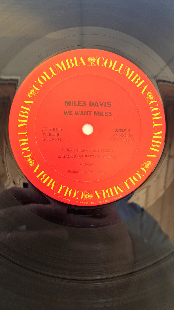 Miles Davis : We Want Miles (2xLP, Album, Ter)