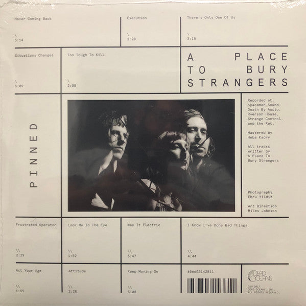A Place To Bury Strangers : Pinned (LP, Album)