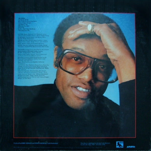 Bobby Womack : Roads Of Life (LP, Album, Ter)