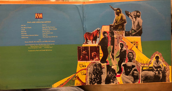 Paul And Linda McCartney* : Ram (LP, Album, Gat)
