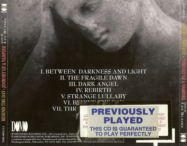 Lee Blaske : Behind The Day: Journey Of A Vampire (CD, Album)