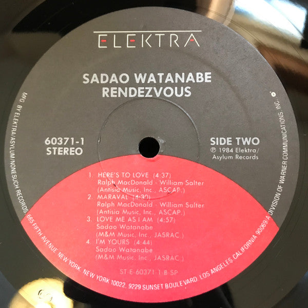 Sadao Watanabe : Rendezvous (LP, Album, SP )