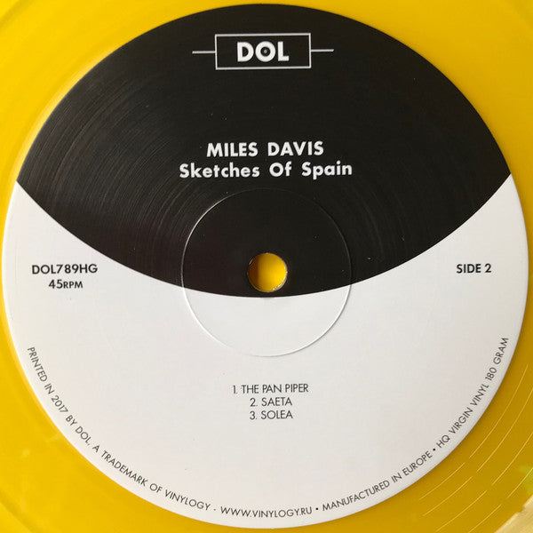 Miles* : Sketches Of Spain (LP, Album, Ltd, Num, RE, 180)