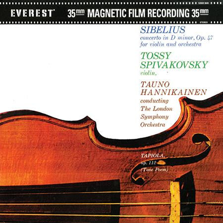Sibelius* - Tossy Spivakovsky, Tauno Hannikainen, The London Symphony Orchestra* : Concerto In D Minor, Op. 47 For Violin And Orchestra / Tapiola, Op. 112 (Tone Poem) (2xLP, 200)