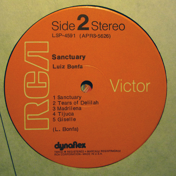 Luiz Bonfa* : Sanctuary (LP, Album)
