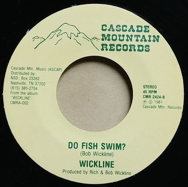Wickline : Banjo Fantasy / Do Fish Swim? (7", Single)