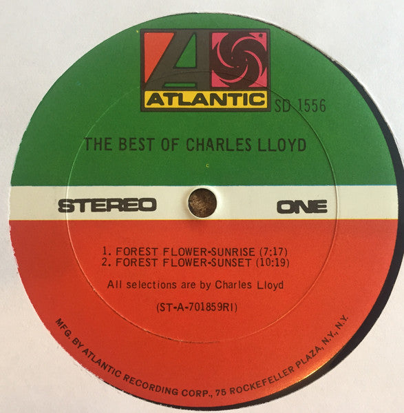 Charles Lloyd : The Best Of Charles Lloyd (LP, Comp, RE)