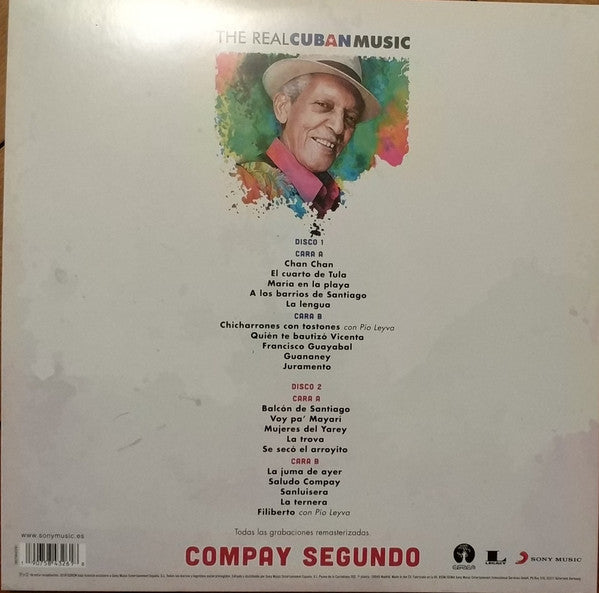 Compay Segundo : The Real Cuban Music (2xLP, Comp)
