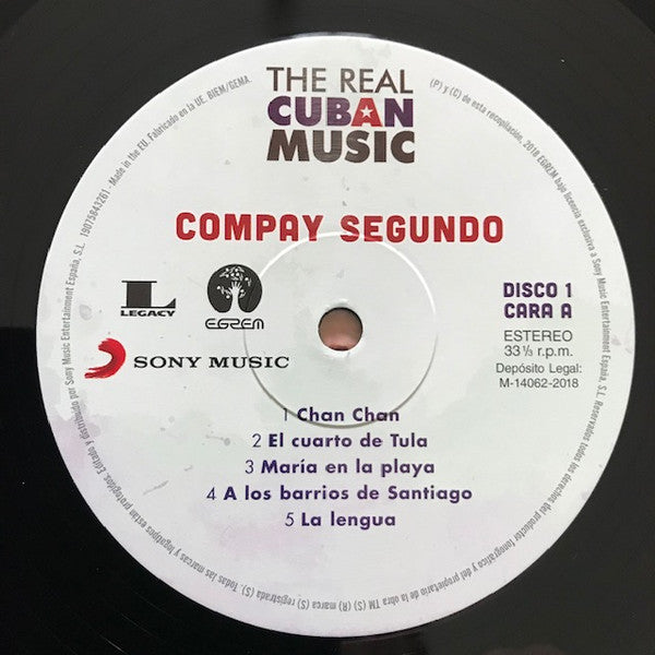 Compay Segundo : The Real Cuban Music (2xLP, Comp)