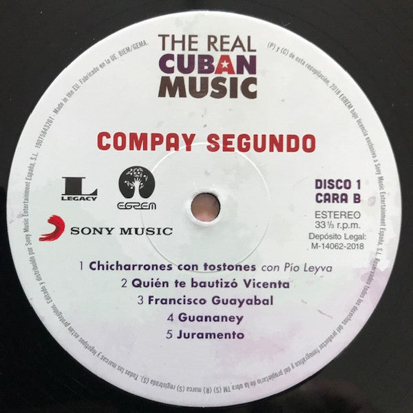 Compay Segundo : The Real Cuban Music (2xLP, Comp)