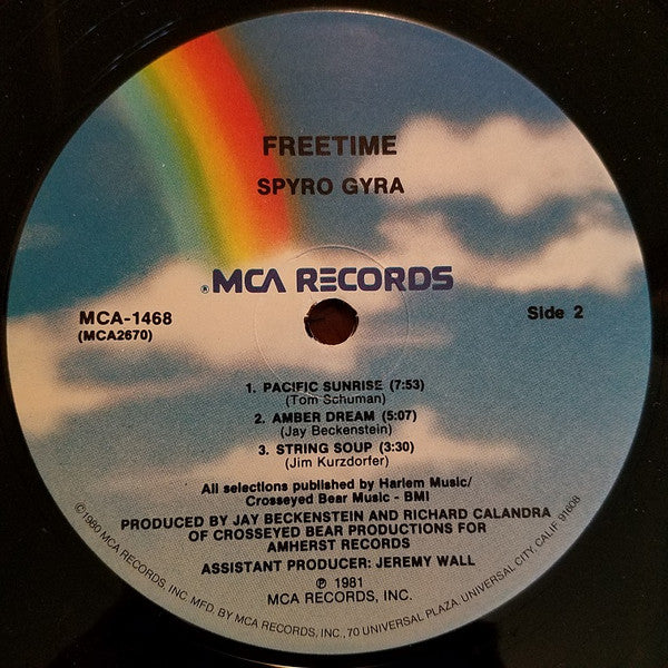 Spyro Gyra : Freetime (LP, Album)