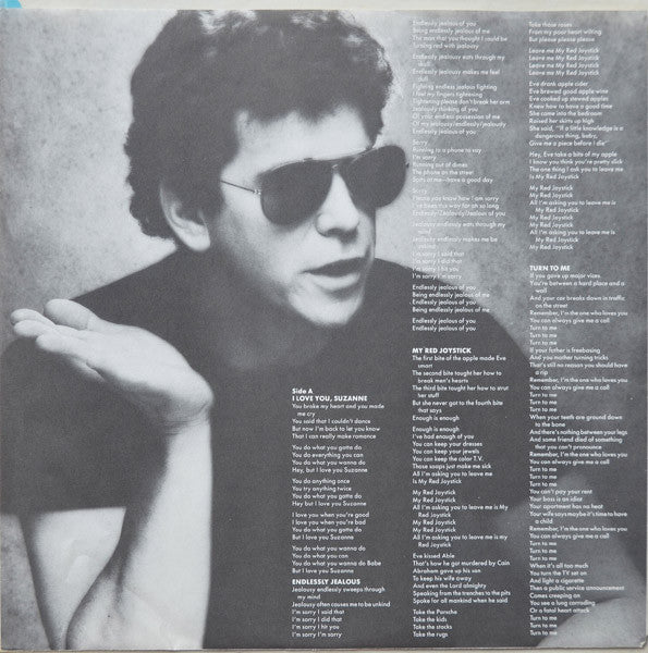 Lou Reed : New Sensations (LP, Album, Ind)