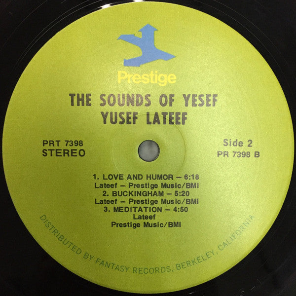 Yusef Lateef : The Sounds Of Yusef (LP, Album, RE, RM)