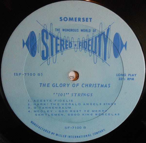 101 Strings : Christmas Moods (LP, Album)