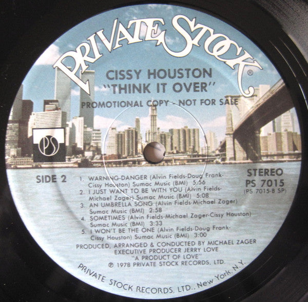 Cissy Houston : Think It Over (LP, Album, Promo)