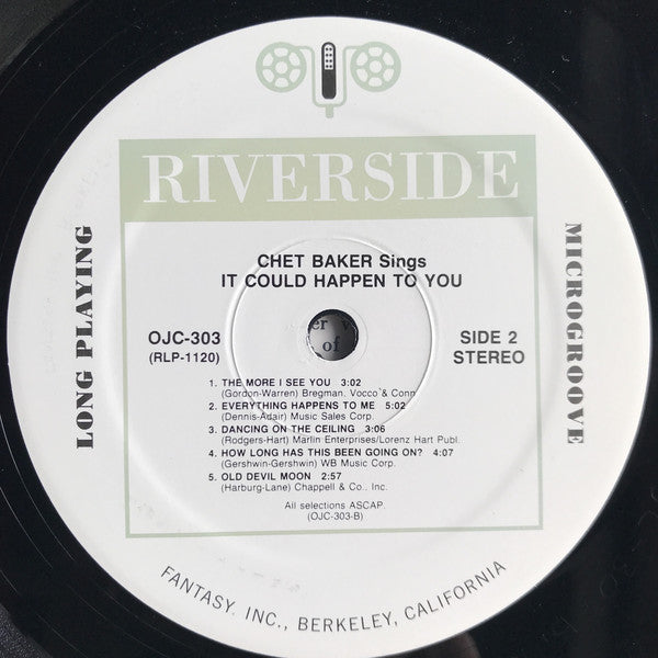 Chet Baker : It Could Happen To You (LP, Album, RE, RM, RP)
