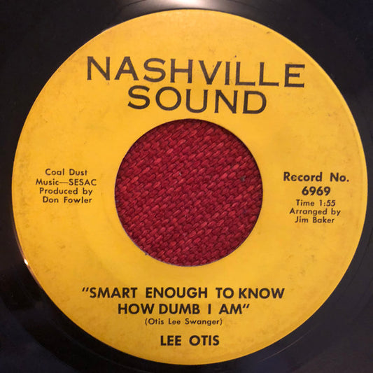 Lee Otis (2) : Wonder Could I Love Her Anymore (7", RE)