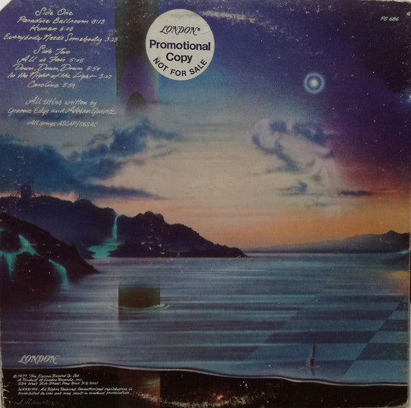 The Graeme Edge Band Featuring Adrian Gurvitz : Paradise Ballroom (LP, Album, Gat)