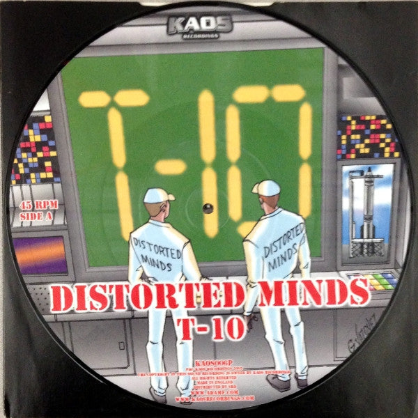 Distorted Minds : T-10 / The Tenth Planet (12", Ltd, Pic)