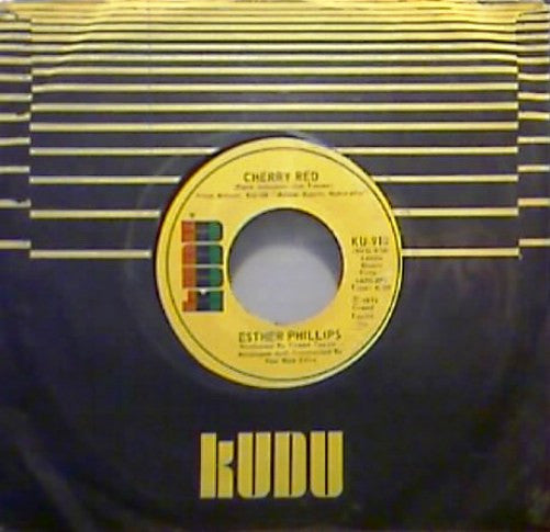 Esther Phillips : I've Never Found A Man / Cherry Red (7", Single)