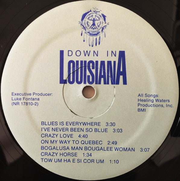 Butch Mudbone, Luke Fontana, Jeff Dawson (2) : Down In Louisiana (LP, Album)