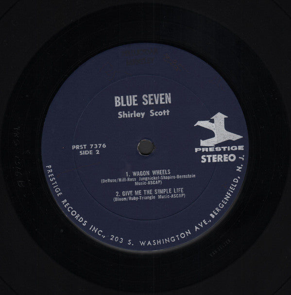 Shirley Scott : Blue Seven (LP, Album)
