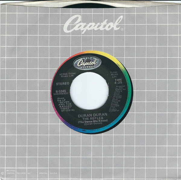 Duran Duran : The Reflex (7", Single, Jac)
