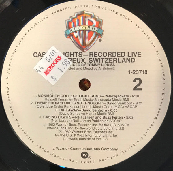 Various : Casino Lights (LP, Comp, Win)