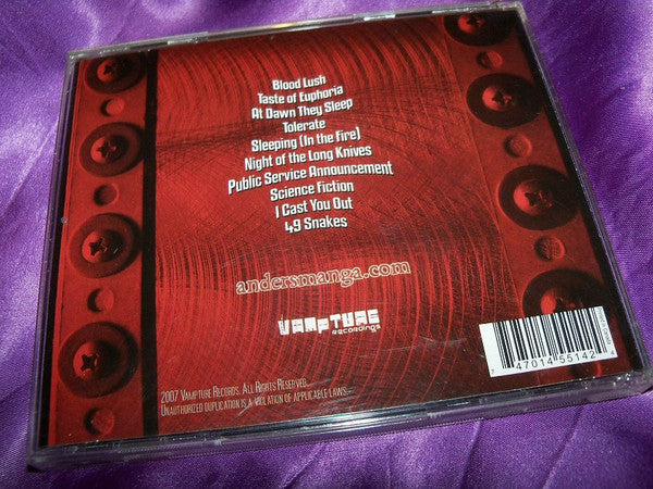 Anders Manga : Blood Lush (CD, Album)
