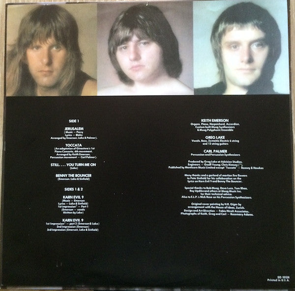 Emerson, Lake & Palmer : Brain Salad Surgery (LP, Album, RE, Spe)