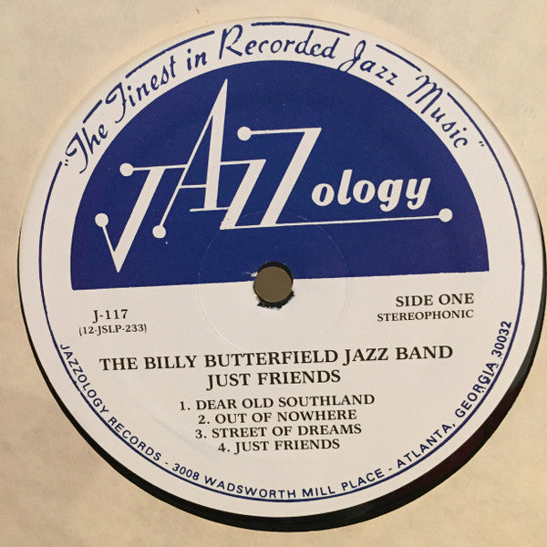 Billy Butterfield Jazz Band : Just Friends (LP, Album)