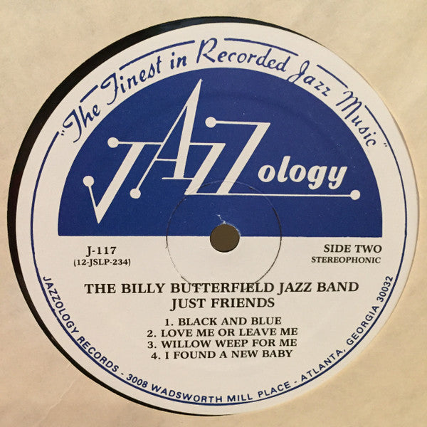 Billy Butterfield Jazz Band : Just Friends (LP, Album)