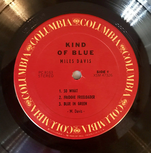 Miles Davis : Kind Of Blue (LP, Album, RE)