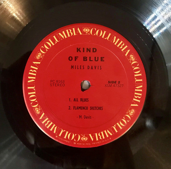 Miles Davis : Kind Of Blue (LP, Album, RE)