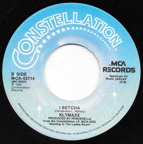 Klymaxx : Lock And Key (7", Single, Pin)