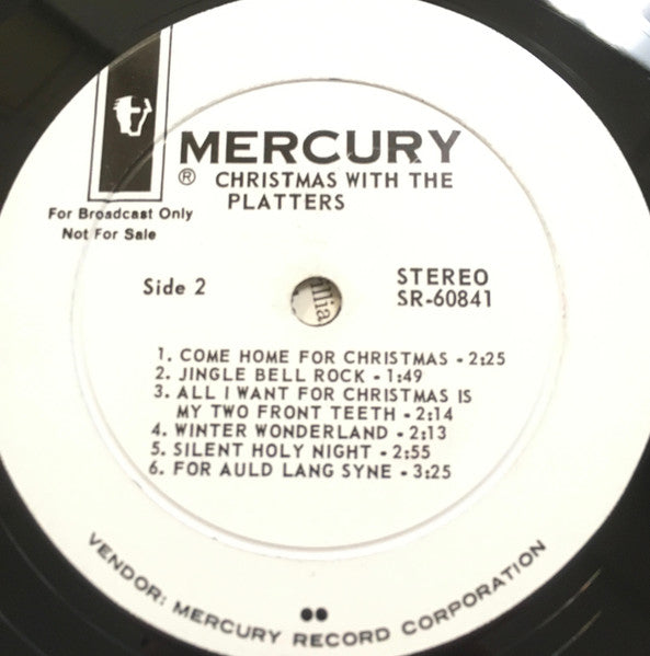 The Platters : Christmas With The Platters (LP, Promo)