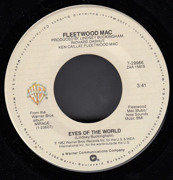 Fleetwood Mac : Hold Me (7", Single, Spe)