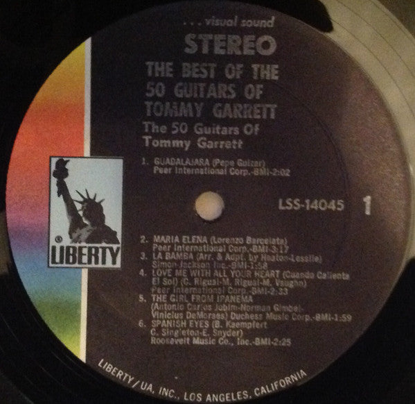 The 50 Guitars Of Tommy Garrett : The Best Of (LP, Comp, Gat)