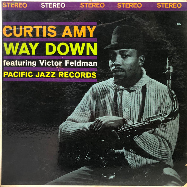 Curtis Amy Featuring Victor Feldman : Way Down (LP, Album)