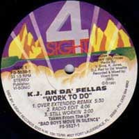 K.J. An Da Fellas : Work To Do (12")