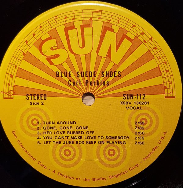 Carl Perkins : Blue Suede Shoes (LP, Comp)