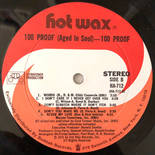 100 Proof (Aged In Soul)* : 100 Proof (LP, Album, Mon)