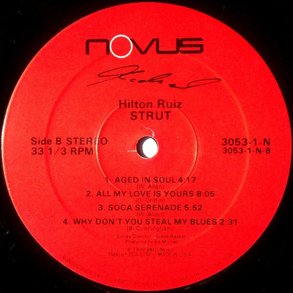 Hilton Ruiz : Strut (LP, Album)