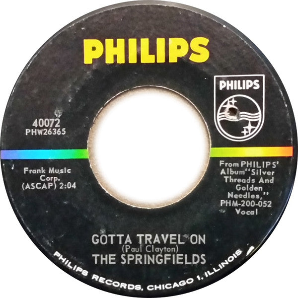 The Springfields : Dear Hearts And Gentle People (7", Single, Styrene)
