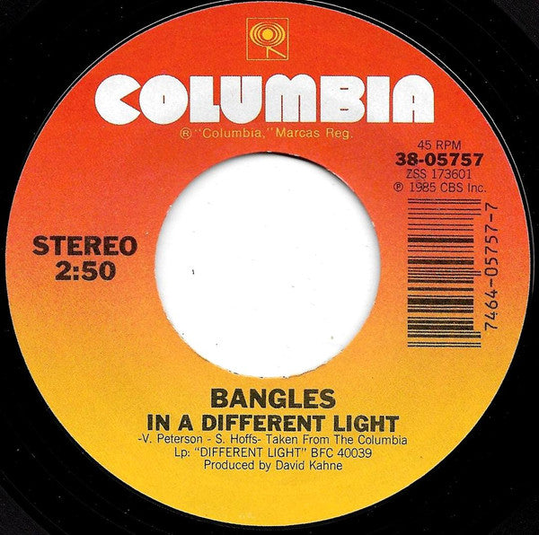 Bangles : Manic Monday (7", Single, Styrene, Car)