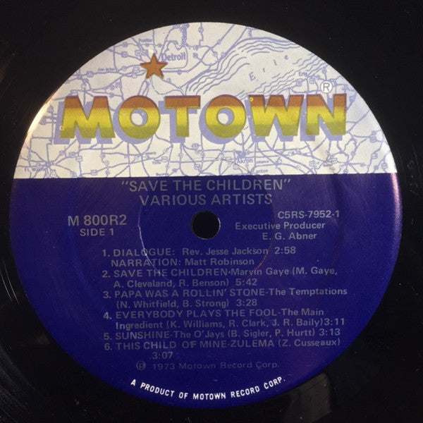 Various : Save The Children (2xLP, Comp, Gat)