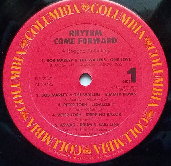 Various : Rhythm Come Forward (A Reggae Anthology) (LP, Comp, Car)